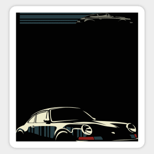 Minimalist Porsche Sticker